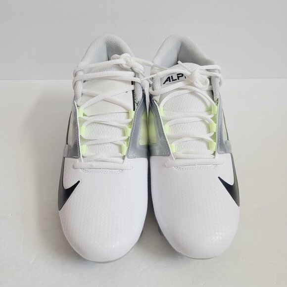 NEW Nike Alpha Menace 4 Pro Football Cleats FD7037-100 Size 11 White main image 4